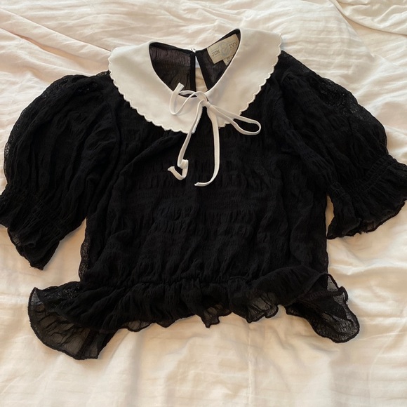 Sheer crop top - Picture 1 of 2